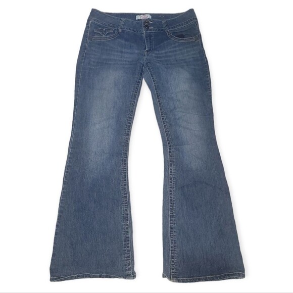 Candie's Flared Jeans Size 9 - Picture 1 of 5